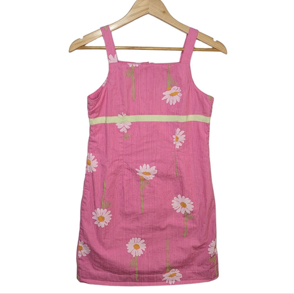 Lilly Pulitzer Girls Floral Sleeveless Dress Size 14